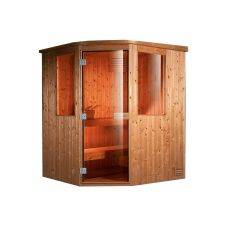 Sauna finlandese 3 posti bl 110 4,5 kw con cabina in pino ... Sauna finlandese consumi