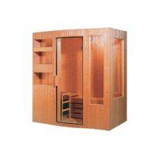 Sauna finlandese 3 posti bl 110 4,5 kw con cabina in pino ... Sauna finlandese consumi
