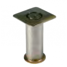 Base di fissaggio in acciaio inox AISI 316L da incassare a pavimento