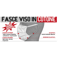 Fascia mascherina viso 3 pezzi