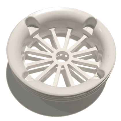 Griglia in ABS per bocchetta a parete