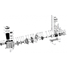 Ricambi pompa per piscina POWERTECH SUPB