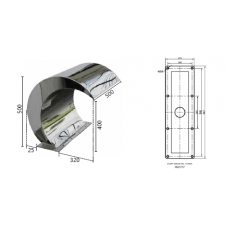 Fontana per piscina modello AQUAFALL