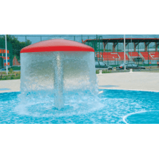 Fontana per piscina modello Fungo