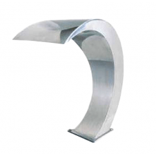 Fontana in acciaio per piscina modello Bali