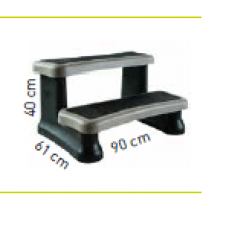 Scaletta di risalita per minipiscina o per vasca idromassaggio