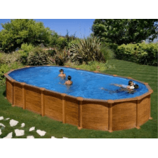 Piscina fuori terra Gre modello Amazonia 610x375x132 cm