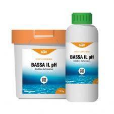 Bassa il pH granulare per piscine