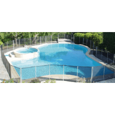 Recinto / Recinzione smontabile antintrusione per piscina