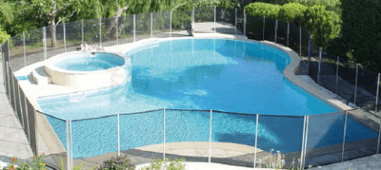 Recinto / Recinzione smontabile antintrusione per piscina