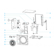 Ricambi per pompa di calore Poolex Nano