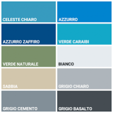 Membrana di rivestimento Supremapool ONE per piscina Colore Azzurro