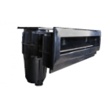 Skimmer Sfioratore POOL&amp;#039;S in ABS di colore nero per piscine